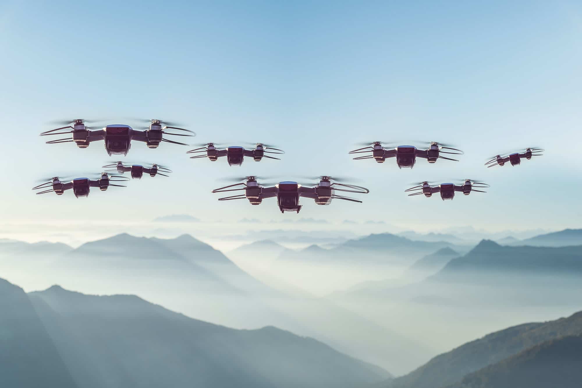 Research Advances Learning Capability of Drone Swarms